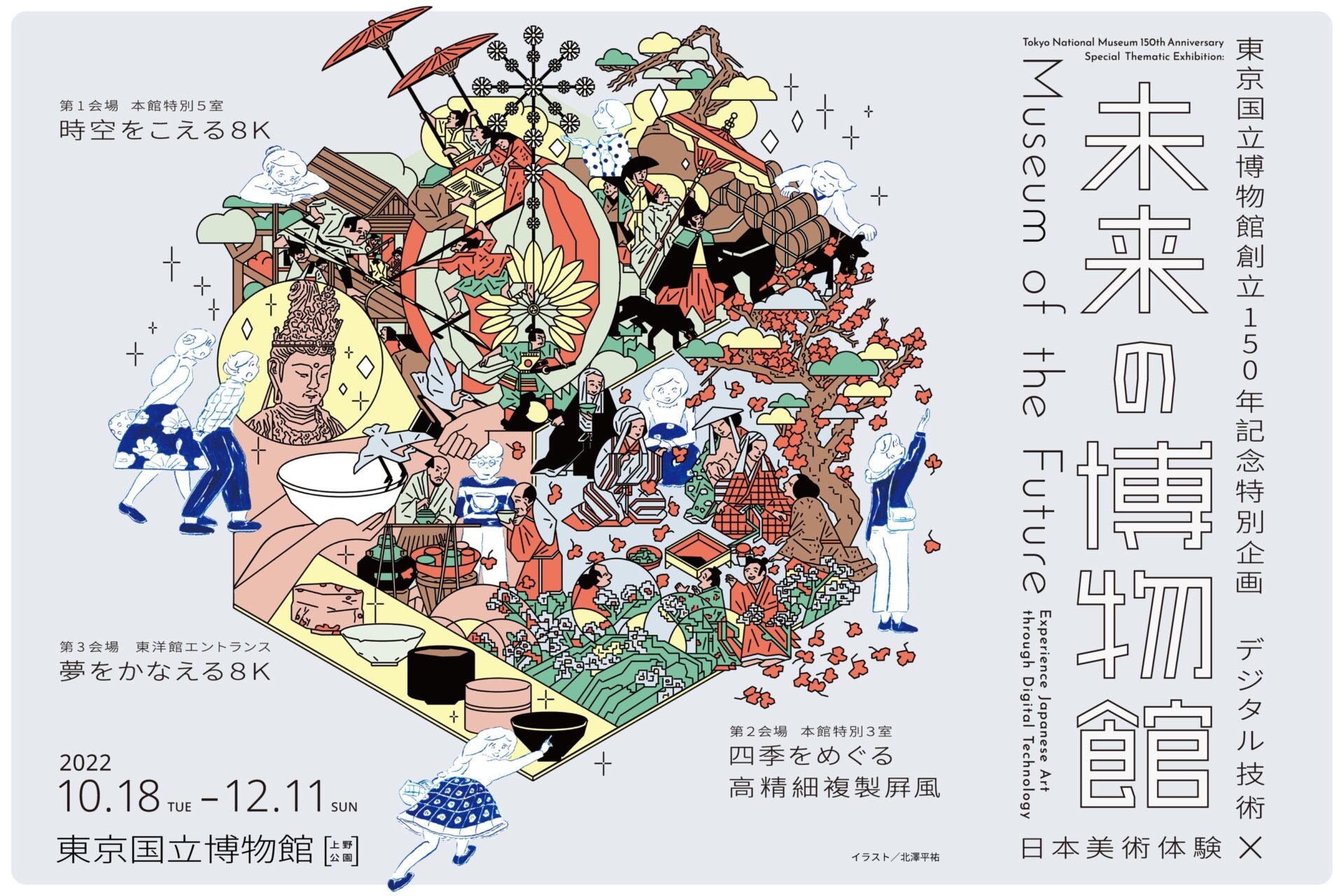 文化財活用センター,東京国立博物館,トーハク,創立150年記念,未来の