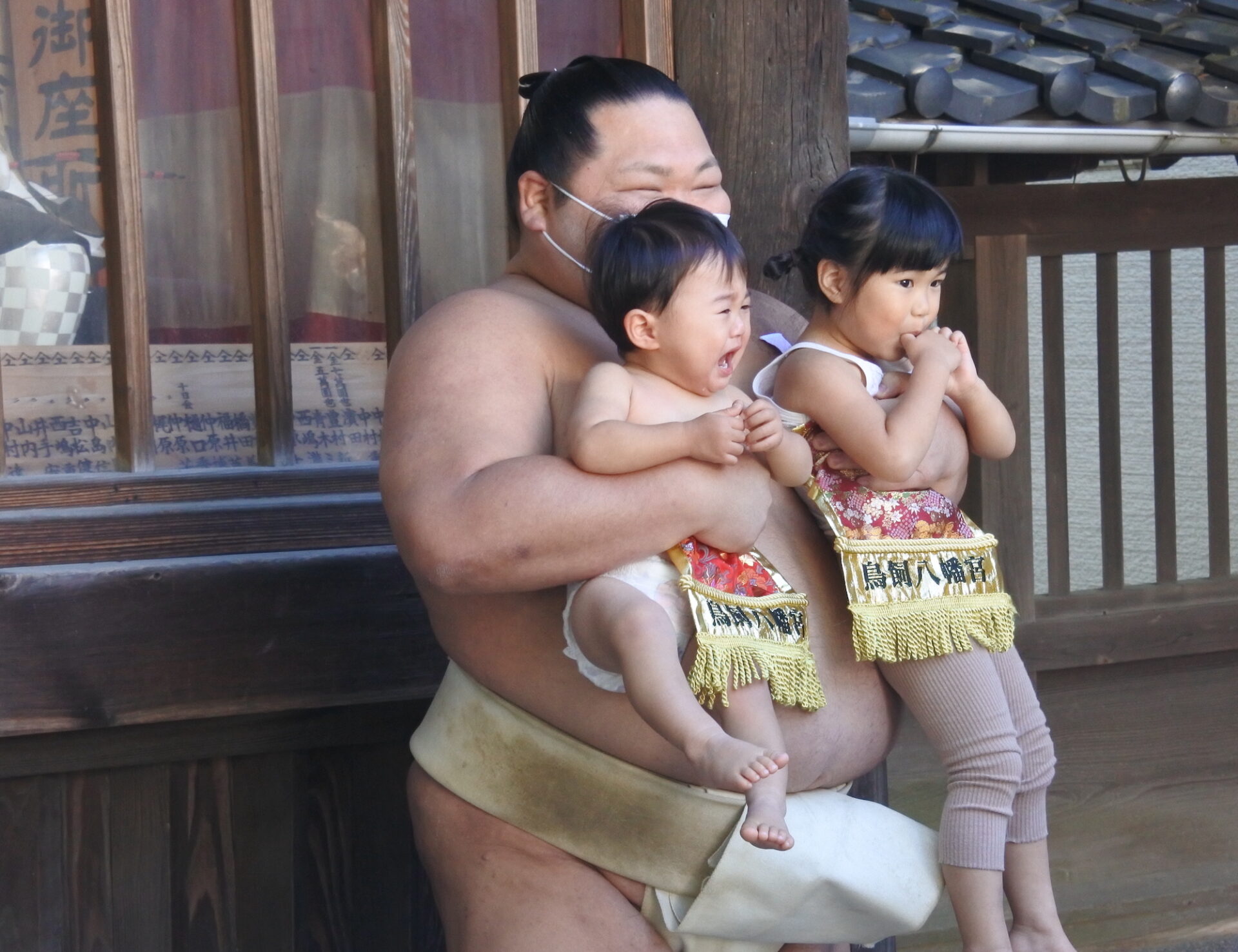 鳥飼八幡宮,福岡県,福岡市,九重部屋,赤ちゃん土俵入り